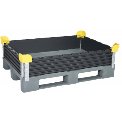 Stapelecken für Paletten-Aufsatzrahmen