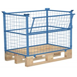 Gitteraufsatzrahmen für Paletten (Typ 64, 4-fach stapelbar)