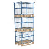 Gitteraufsatzrahmen für Paletten (Typ 64, 4-fach stapelbar)