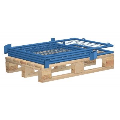 Gitteraufsatzrahmen für Paletten (Typ 64, 4-fach stapelbar)