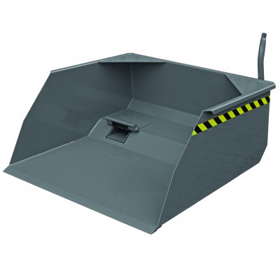 Ladeschaufel mit Staplergabel-Durchschub