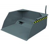 Ladeschaufel mit Staplergabel-Durchschub