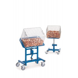 Materialständer mit neigbarer Plattform, Höhe 510 - 700 mm 2