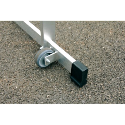 Aluminium-Podest-Treppe - fahrbar