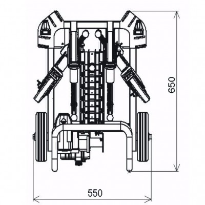Elektrischer Glaslift CA400GL, 120 kg
