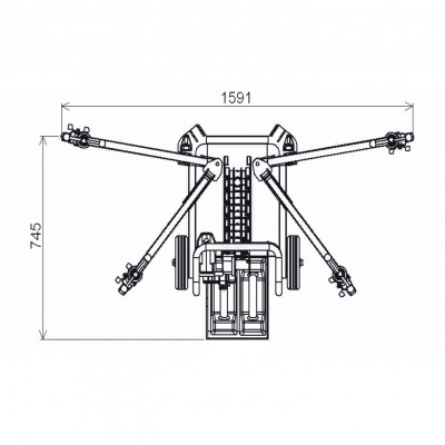 Elektrischer Glaslift CA400GL, 120 kg