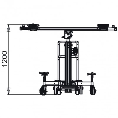 Elektrischer Glaslift CA400GL, 120 kg