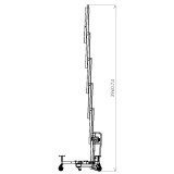 Elektrischer Glaslift CA400GL, 120 kg