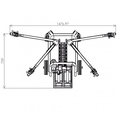 Elektrischer Montagelift CA400P bis 180 kg