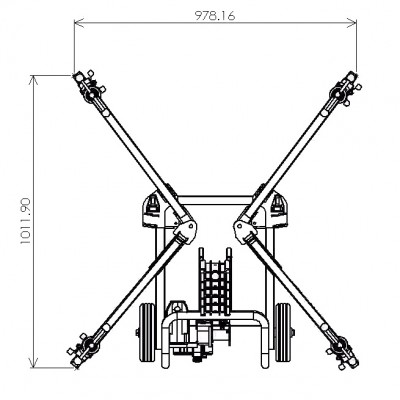Elektrischer Montagelift CA400P bis 180 kg