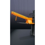 Kranarm teleskopierbar und höhenverstellbar