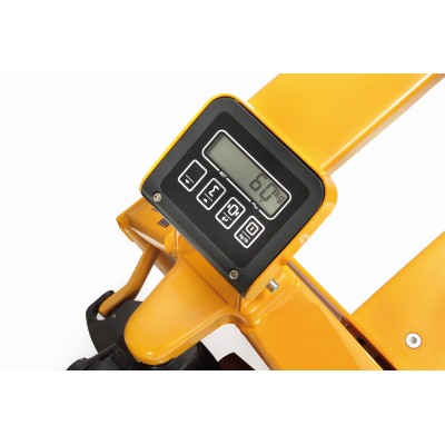 Hydraulischer Gabelhubwagen mit Waage - Hubbereich 85 - 200 mm