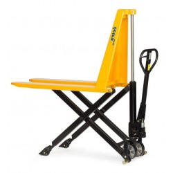 Hydraulischer Scheren-Gabelhubwagen mit Waage