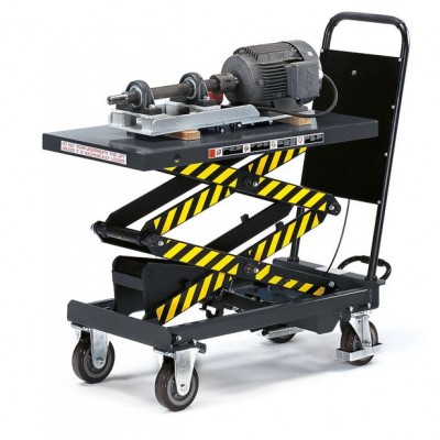 Hydraulischer Doppelschere-Hubtischwagen