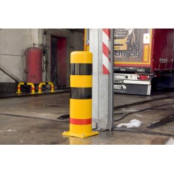 Rammschutz-Poller 1000 mm hoch aus Vollkunststoff 2