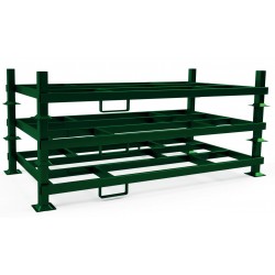 Rungenpalette ohne Einsteckrungen, stapelbar 2