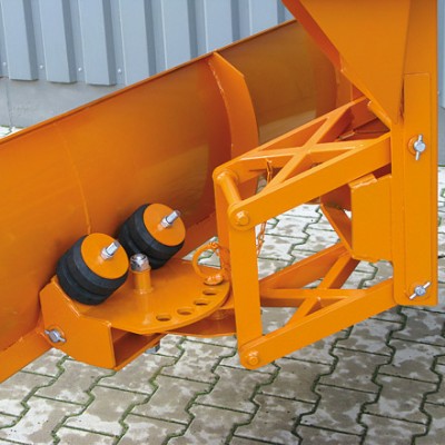 Schneepflug - Einfahrtaschen oben