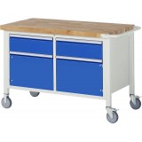 Mobile Werkbank - 2 Schubladen