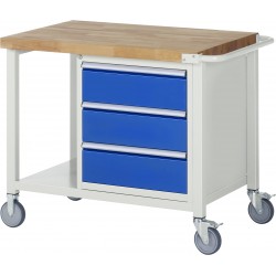 Mobile Werkbank - 3 Schubladen