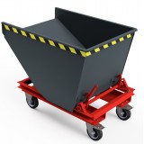 Selbstkipper mit Radsatz, Traglast bis 1.300 kg