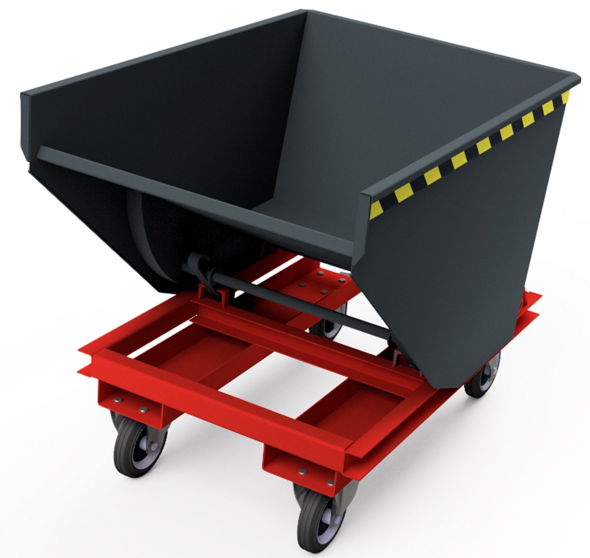 Selbstkipper mit Radsatz