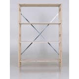 Fachbodenregal Holz - Eurorek Stecksystem - Tiefe 290 mm