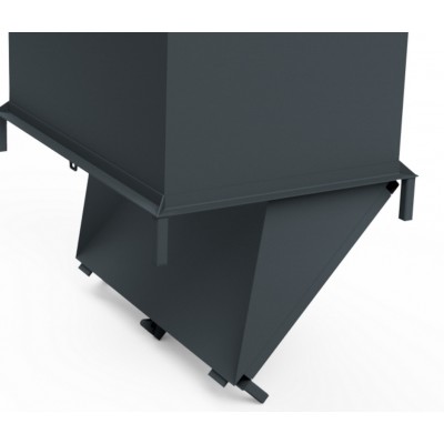 Bodenklappe mit Zentrierwänden - für Klappbodenbehälter