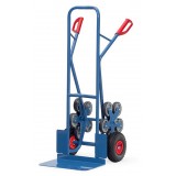 Treppenkarre mit 2 fünfarmige Rad-Sterne