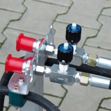 Gitterboxenkipper für Behälter 