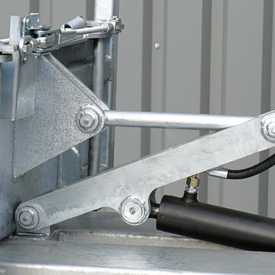 Gitterboxenkipper für Behälter 