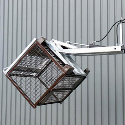 Gitterboxenkipper für Behälter 