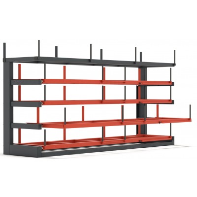 Schubfachregal für Langgut