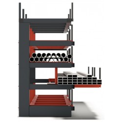 Schubfachregal für Langgut 2