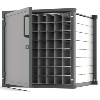 Tür für Wabenregal starr