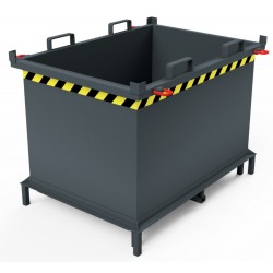 Automatischer Klappbodenbehälter - auf Füßen stehend 2