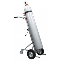 Gasflaschenkarre mit Gurthalterung
