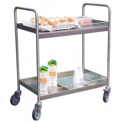 Edelstahl-Servierwagen 2