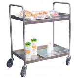 Edelstahl-Servierwagen