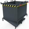 Automatischer Klappbodenbehälter - auf Füßen stehend