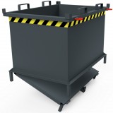 Automatischer Klappbodenbehälter - auf Füßen stehend