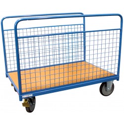 Gitterwandwagen mit 2 Längswänden