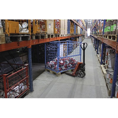 Gitteraufsatzrahmen für Paletten (Typ 64, 4-fach stapelbar)