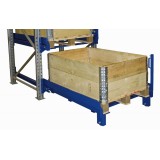 Boden-Schubfach mit Laufrollen vorn