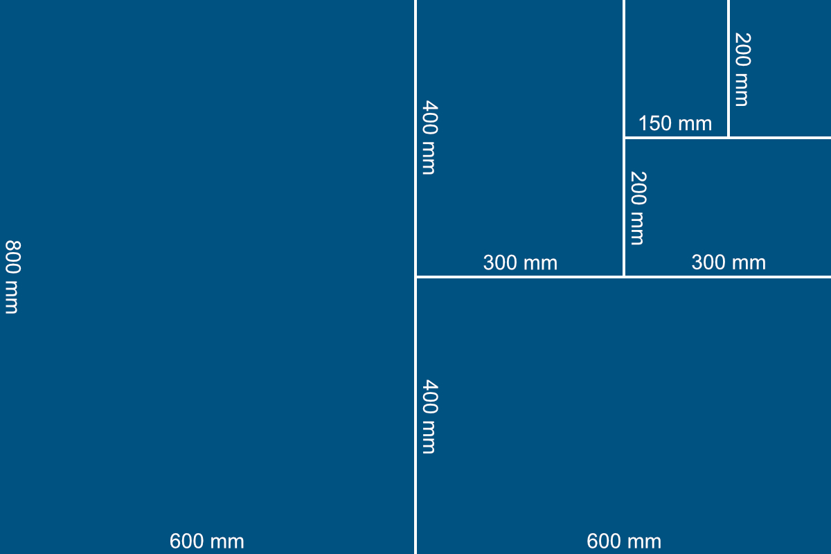 Euroboxen auf Europalette Euronormmaße