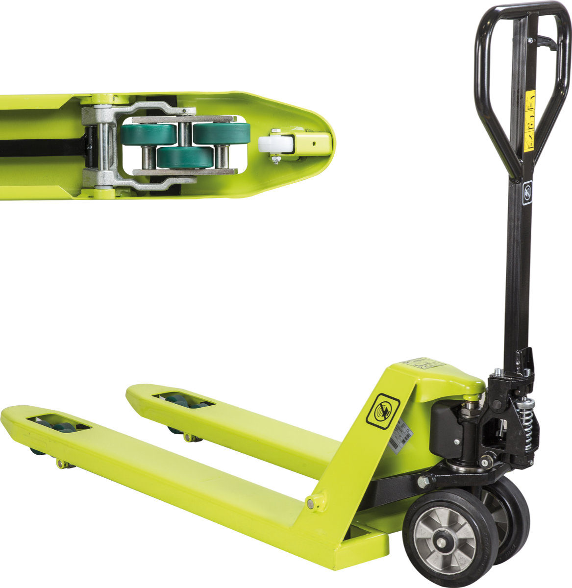 Extra leiser Hubwagen