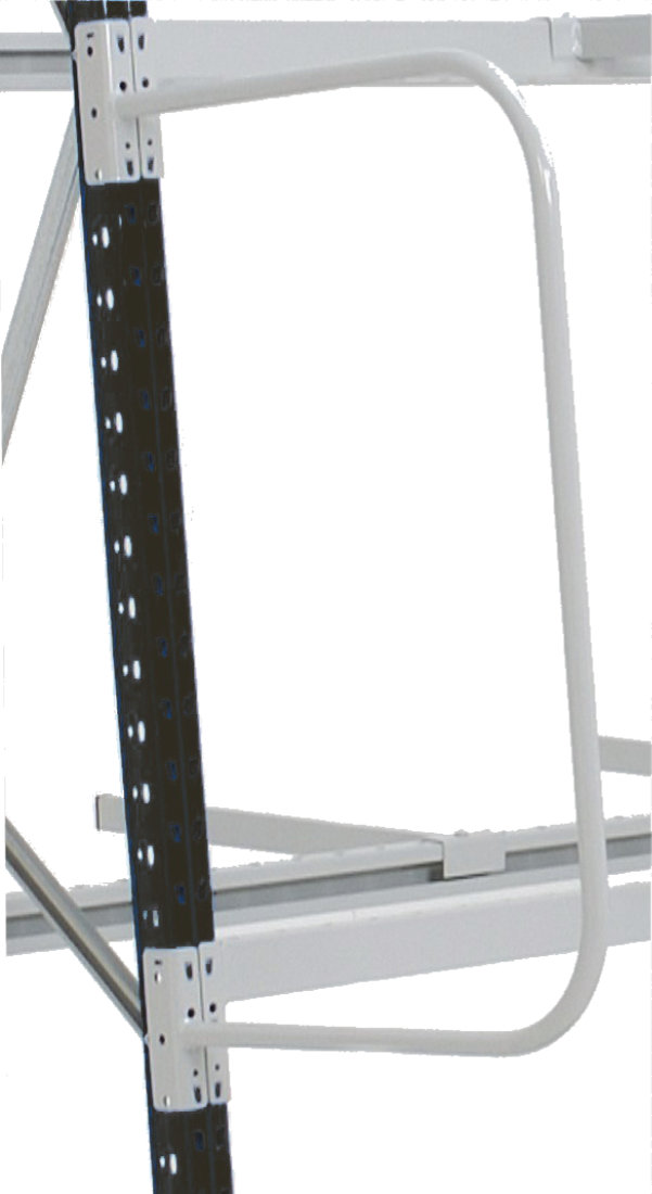 Bogentrenner für Vertikalregale