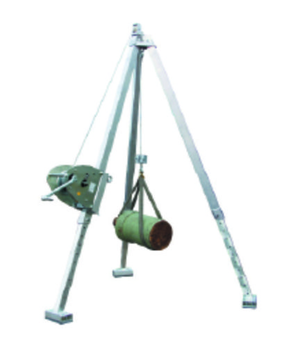 Dreibock-Kran